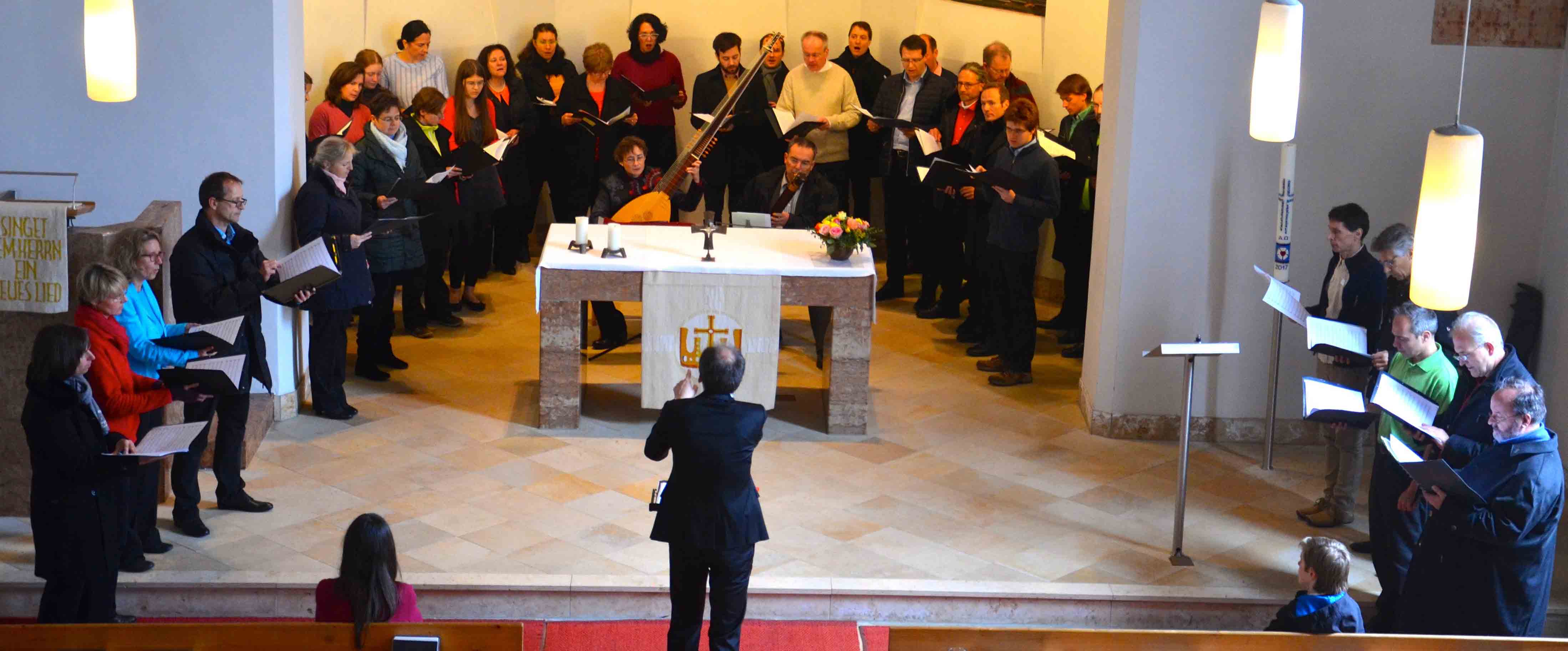Foto vom Kammerchor Canticolino 2017