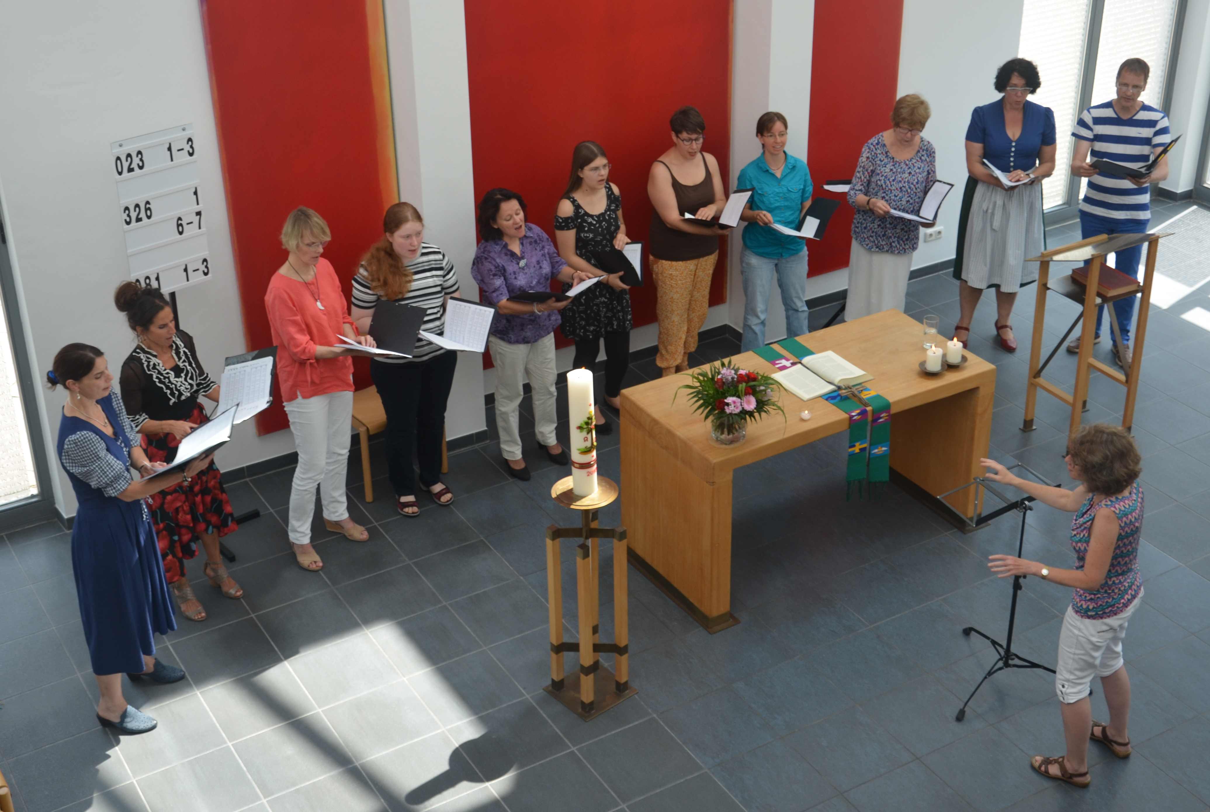 Foto vom Kammerchor Canticolino 2018