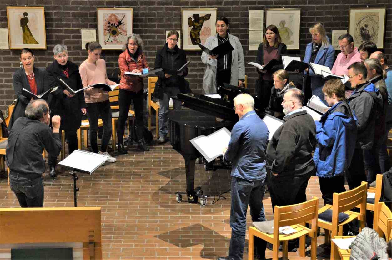 Foto vom Kammerchor Canticolino 2021