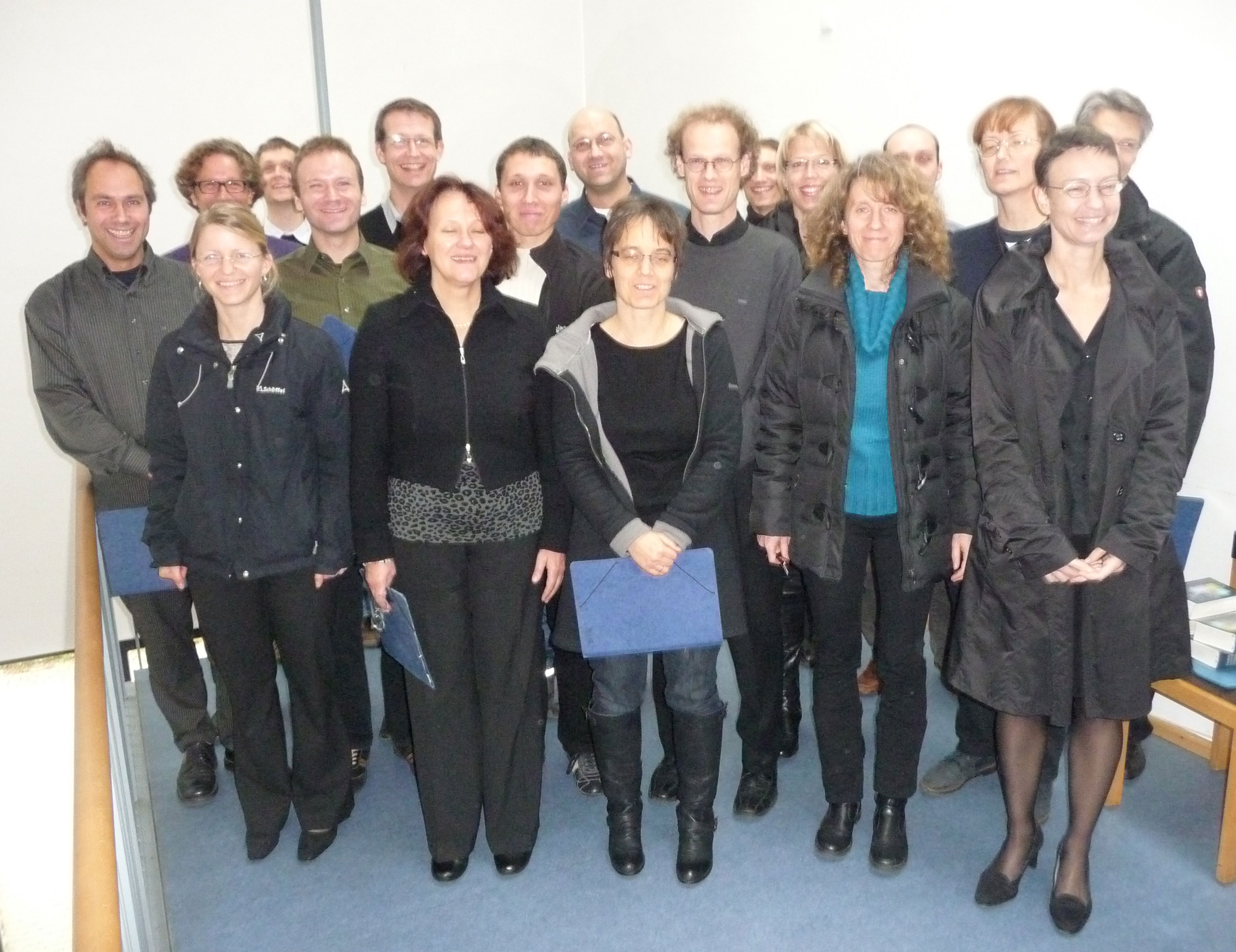 Foto vom Chor Canticolino in der Dietrich-Bonhoeffer-Kirche am 21. November 2010