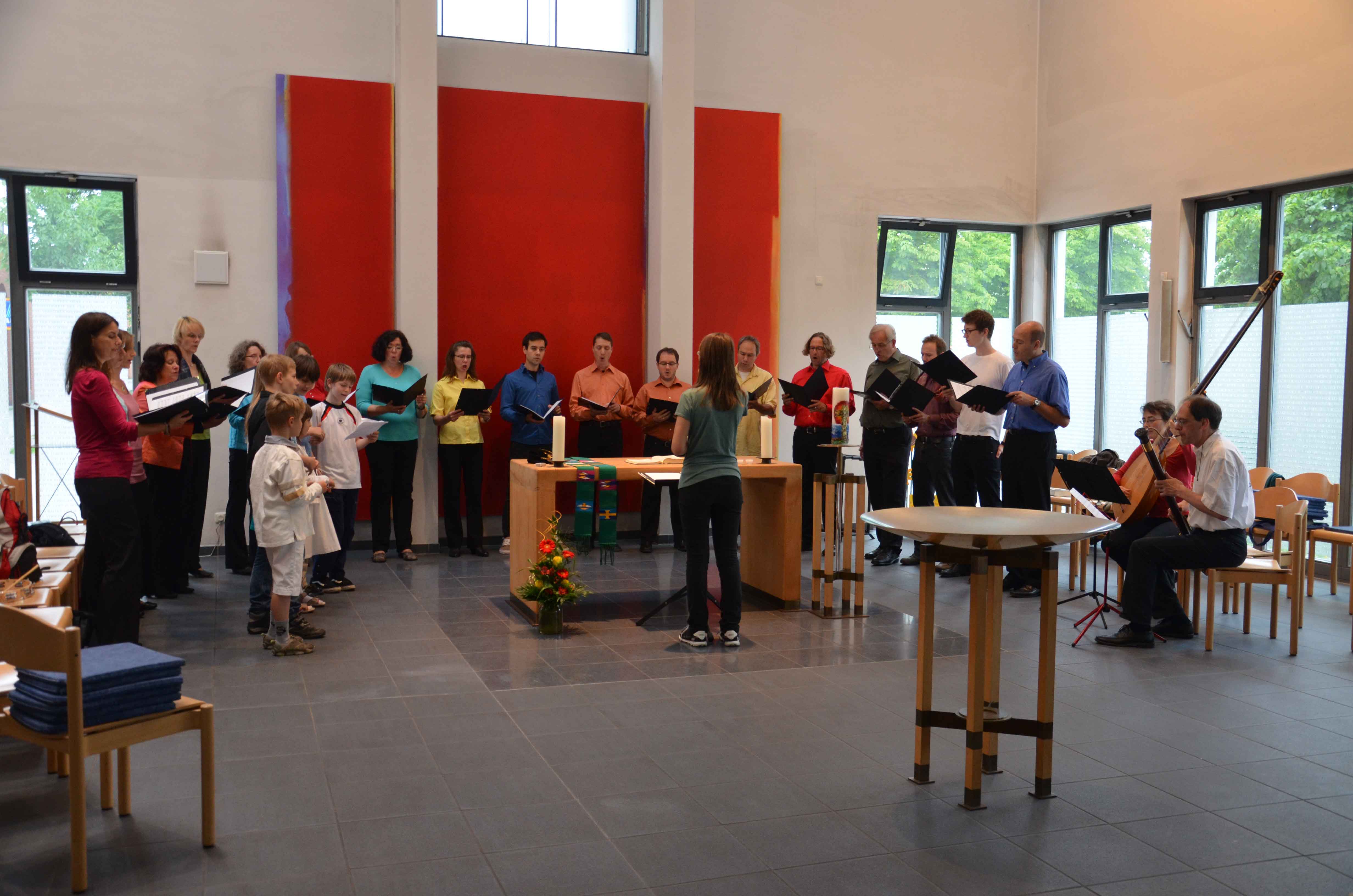 Foto vom Kammerchor Canticolino mit Kinderch&ouml;ren 2014