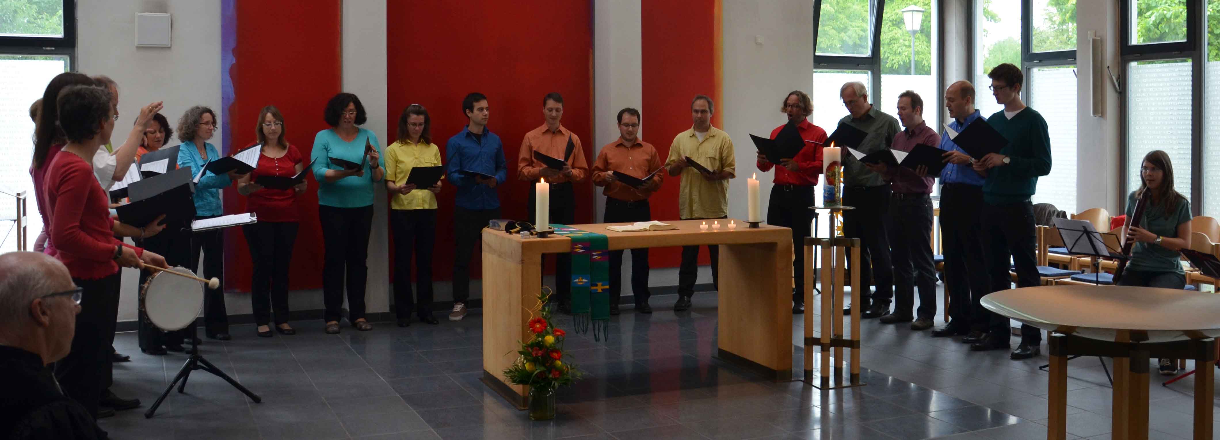 Foto vom Kammerchor Canticolino 2014