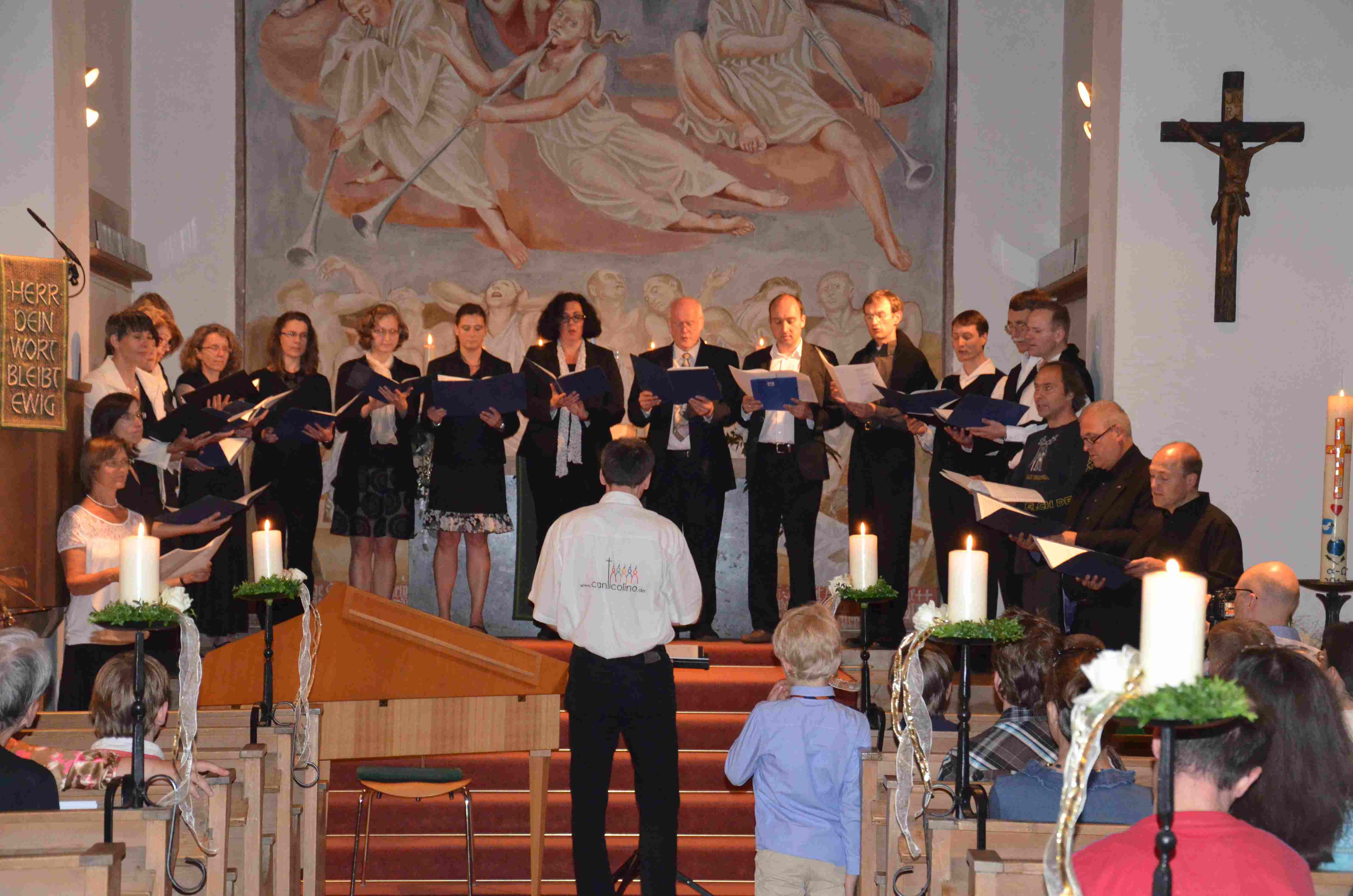 Foto vom Kammerchor in der Nacht der Musik 2013